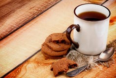 Tea And Cookies Royalty Free Stock Photo