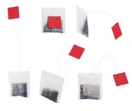 Tea bags isolated on white royalty free stock photography Tea bags isolated on white royalty free stock photography