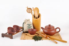 Tea Making Set Stock Images