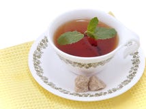 Tea With Mint Royalty Free Stock Photos Tea With Mint Royalty Free Stock Photos