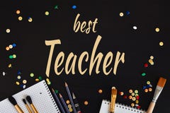 Teachers& felice x27; Cartolina d'auguri di giorno royalty illustrazione gratis Teachers& felice x27; Cartolina d'auguri di giorno royalty illustrazione gratis