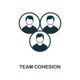 Team Cohesion icon. Monochrome style icon design from project management icon collection. UI. Illustration of team cohesion icon. stock illustration Team Cohesion icon. Monochrome style icon design from project management icon collection. UI. Illustration of team cohesion icon. stock illustration