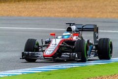 Team McLaren Honda F1, Fernando Alonso, 2015 lizenzfreies stockbild Team McLaren Honda F1, Fernando Alonso, 2015 lizenzfreies stockbild