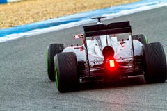 Team McLaren Honda F1, Fernando Alonso, 2015 stockbild Team McLaren Honda F1, Fernando Alonso, 2015 stockbild