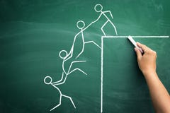 Team work for success stock image Team work for success stock image