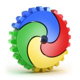 Teamwork colorful concept royalty free illustration Teamwork colorful concept royalty free illustration
