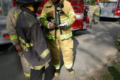 Teamwork (firefighters) royalty free stock photos Teamwork (firefighters) royalty free stock photos