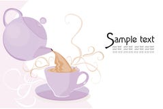 Teapot And Cup Royalty Free Stock Image Teapot And Cup Royalty Free Stock Image