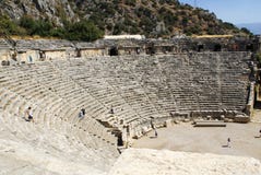 Teatro antigo imagens de stock royalty free Teatro antigo imagens de stock royalty free