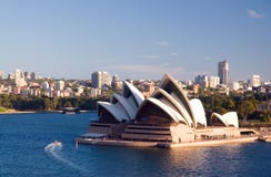 Teatro da ópera de Sydney imagens de stock Teatro da ópera de Sydney imagens de stock