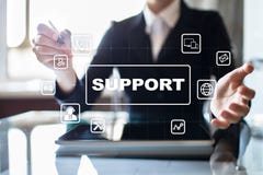 Technical Support and Customer Service. Business and Technology concept. stock photography Technical Support and Customer Service. Business and Technology concept. stock photography