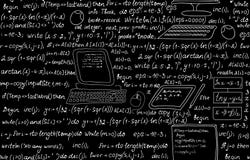 Programming Technical Seamless Pattern With Programming Code, Program ...