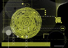 Technischer Hintergrund Lizenzfreies Stockfoto Technischer Hintergrund Lizenzfreies Stockfoto