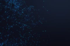 Technologiczny podłączeniowy futurystyczny kształt, błękitna kropki sieć, abstrakcjonistyczny tło, błękitny tło, pojęcie sieć royalty ilustracja Technologiczny podłączeniowy futurystyczny kształt, błękitna kropki sieć, abstrakcjonistyczny tło, błękitny tło, pojęcie sieć royalty ilustracja