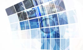 Technology background, idea of global business solution vector illustration Technology background, idea of global business solution vector illustration