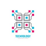Technology - concept business logo template vector illustration. Future blockchain creative sign. Digital cryptocurrency icon. vector illustration Technology - concept business logo template vector illustration. Future blockchain creative sign. Digital cryptocurrency icon. vector illustration