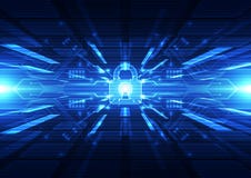 Technology futuristic digital. technology connection. technology security. abstract background. Vector royalty free illustration Technology futuristic digital. technology connection. technology security. abstract background. Vector royalty free illustration