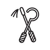 Tecken och symbol för Egypten symbolsvektor som isoleras på vit bakgrund royaltyfri illustrationer Tecken och symbol för Egypten symbolsvektor som isoleras på vit bakgrund royaltyfri illustrationer