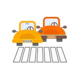 Tecken och symbol för trafiksymbolsvektor som isoleras på vit bakgrund, trafiklogobegrepp vektor illustrationer Tecken och symbol för trafiksymbolsvektor som isoleras på vit bakgrund, trafiklogobegrepp vektor illustrationer