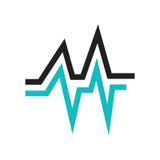 Tecken och symbol för vektor för datavågsymbol som isoleras på vit bakgrund, begrepp för datavåglogo vektor illustrationer Tecken och symbol för vektor för datavågsymbol som isoleras på vit bakgrund, begrepp för datavåglogo vektor illustrationer