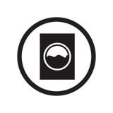 Tecken och symbol för vektor för tvätterizonsymbol som isoleras på vit bakgrund, begrepp för tvätterizonlogo stock illustrationer Tecken och symbol för vektor för tvätterizonsymbol som isoleras på vit bakgrund, begrepp för tvätterizonlogo stock illustrationer