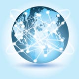 Tecnologías conectadas globales imágenes de archivo libres de regalías Tecnologías conectadas globales imágenes de archivo libres de regalías