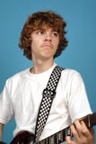 Teen Guitarist Stock Images