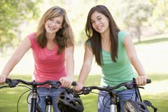 Teenagers On Bicycles