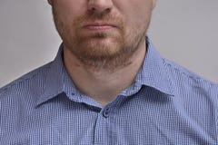 Teil des Gesichtes mit Bart und dem Schnurrbart lizenzfreies stockfoto Teil des Gesichtes mit Bart und dem Schnurrbart lizenzfreies stockfoto