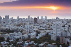 Tel Aviv Skyline Royalty Free Stock Photo