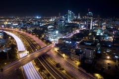 Tel Aviv Skyline Stock Image