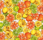 Tela del modelo de las frutas ilustración del vector Tela del modelo de las frutas ilustración del vector