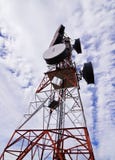 Telecommunication Antenna Stock Photo