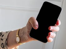 Telefone guardando superior foto de stock Telefone guardando superior foto de stock