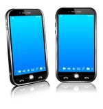 Telefone móvel esperto 3D e 2D da pilha