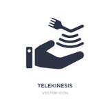 telekinesepictogram op witte achtergrond Eenvoudige elementenillustratie van Toekomstig technologieconcept vector illustratie telekinesepictogram op witte achtergrond Eenvoudige elementenillustratie van Toekomstig technologieconcept vector illustratie