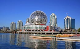 Telus World Of Science In Vancouver, British Columbia. Royalty Free Stock Image