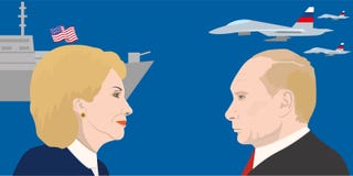 Tema dei leader mondiali royalty illustrazione gratis Tema dei leader mondiali royalty illustrazione gratis