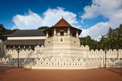 Tempel van de Tand. Sri Lanka stock afbeeldingen Tempel van de Tand. Sri Lanka stock afbeeldingen