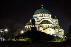 Tempel von St. Sava, Belgrad, Serbien lizenzfreie stockfotos Tempel von St. Sava, Belgrad, Serbien lizenzfreie stockfotos