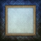 Template background - paper sheet in picture frame Stock Images Template background - paper sheet in picture frame Stock Images