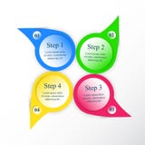 Vector infographic template. Template for diagram, graph, presentation and chart with 4 options, parts, steps or processes. Vector infographic Vector infographic template. Template for diagram, graph, presentation and chart with 4 options, parts, steps or processes. Vector infographic