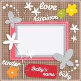 Template Frame Design For Baby Stock Images