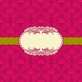Template frame design for greeting card . royalty free illustration Template frame design for greeting card . royalty free illustration