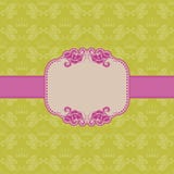 Template frame design for greeting card . vector illustration Template frame design for greeting card . vector illustration