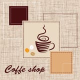Template Of Coffee Shop Stock Images