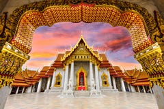 Temple de marbre de Bangkok Temple de marbre de Bangkok