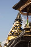 Temple hindou décoré, Nusa Penida, Indonésie images libres de droits Temple hindou décoré, Nusa Penida, Indonésie images libres de droits