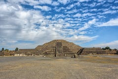 The Temple of the Moon in the ancient city Teotihuacan Mexico stock image The Temple of the Moon in the ancient city Teotihuacan Mexico stock image