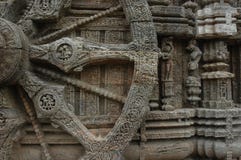 Temple Sculpture Of India. Royalty Free Stock Photo